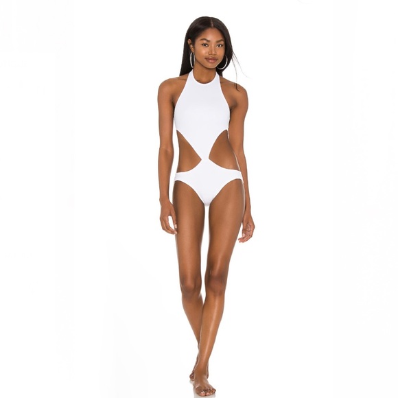 Norma Kamali x Revolve Chuck One Piece in White Size XS - Picture 3 of 3